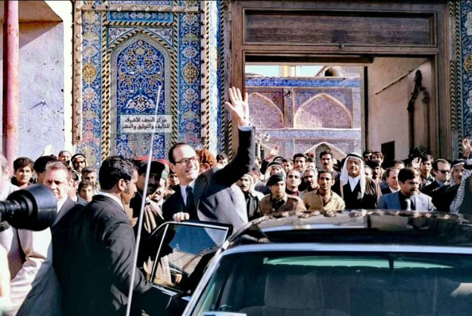 راز تصویر ژاک شیراک در سامرا