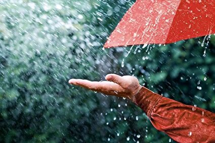 ببینید/ نم باران پاییزی خیابانهای کرج را خیس کرد