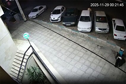 ببینید/ لحظه تصادف مهیب پژو ۲۰۶ با شش خودرو در پی حرکت نمایشی