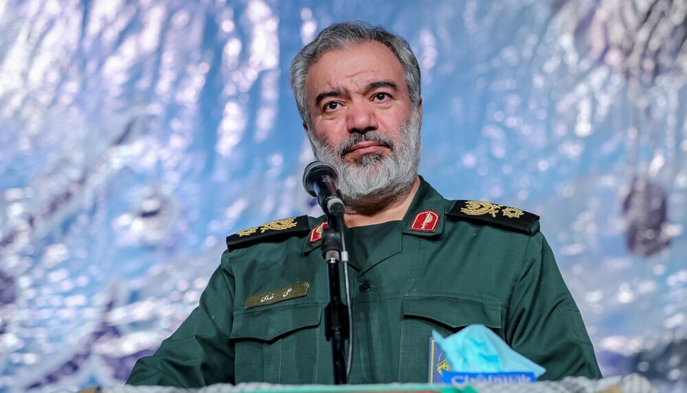 سردار فدوی، جانشین فرمانده کل سپاه: مقابله با دشمنان، به ویژه آمریکا، از مهمترین وظایف سپاه است/ اگر آمریکا امنیت ما را تهدید کند، با همه توان با آنها برخورد خواهیم کرد