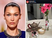 گلاب، فرش ایرانی و تخته نرد در خانه بلا حدید، مُدل جهانی چه معنایی میدهد؟