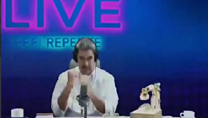 ببینید / رقص مادورو میان صحبت از تنش با آمریکا